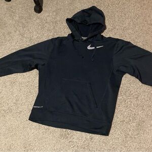 Vintage/Retro Nike Hoodie Dark Navy Blue